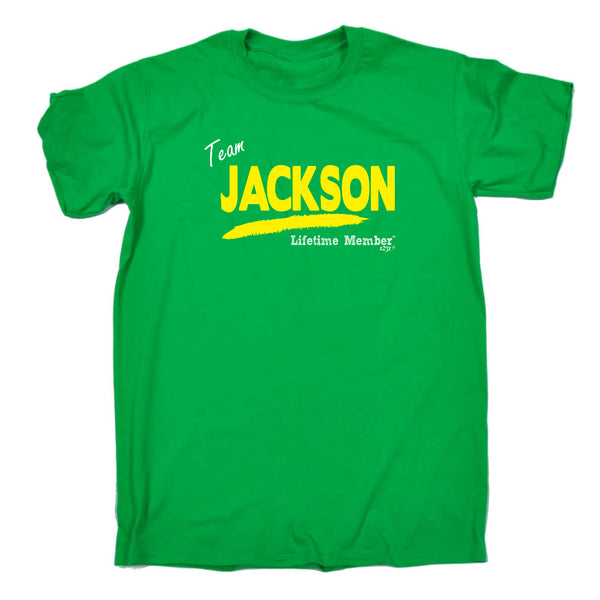 123t Funny Tee - Jackson V1 Lifetime Member - Mens T-Shirt