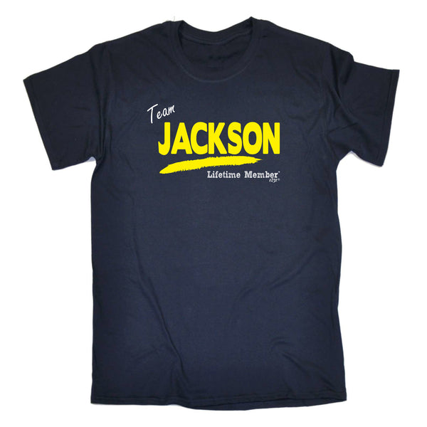 123t Funny Tee - Jackson V1 Lifetime Member - Mens T-Shirt