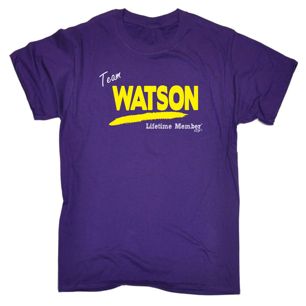 123t Funny Tee - Watson V1 Lifetime Member - Mens T-Shirt