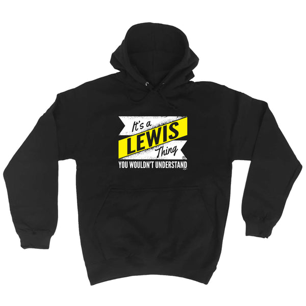 123t Funny Tee - Lewis V2 Surname Thing -  Womens Fitted Cotton T-Shirt Top T Shirt
