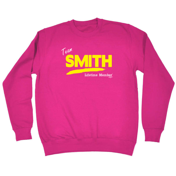 123t Funny Sweatshirt - Smith V1 Lifetime Member - Sweater Jumper