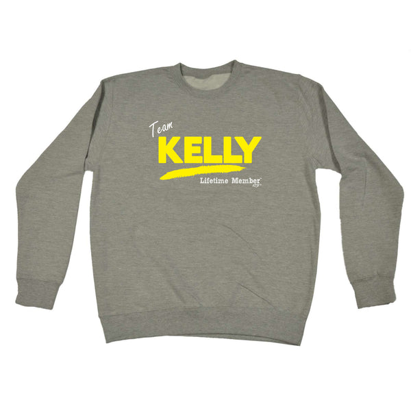 123t Funny Sweatshirt - Kelly V1 Lifetime Member - Sweater Jumper