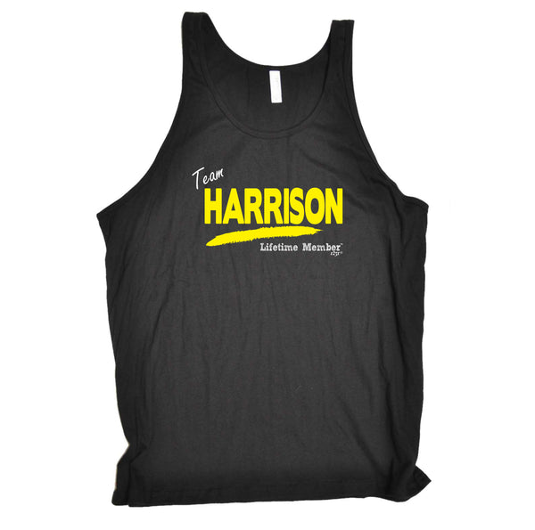 123t Funny Vest - Harrison V1 Lifetime Member - Bella Singlet Top