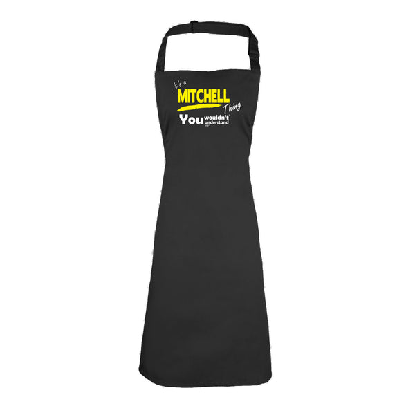 123t Funny Vest - Mitchell V1 Surname Thing - Bella Singlet Top