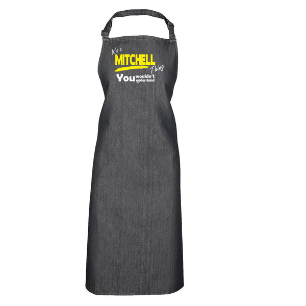 123t Funny Vest - Mitchell V1 Surname Thing - Bella Singlet Top