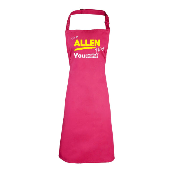 KIDS - It's An Allen Thing You Wouldn't Understand - Cooking/Playtime Aprons