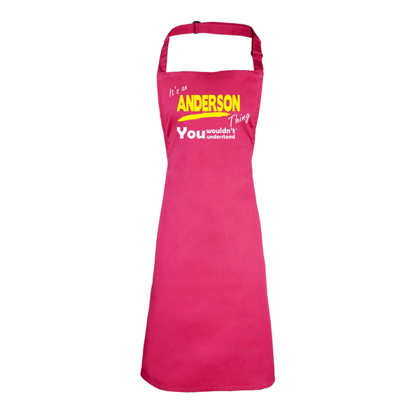 KIDS - It's An Anderson Thing You Wouldn't Understand - Cooking/Playtime Aprons