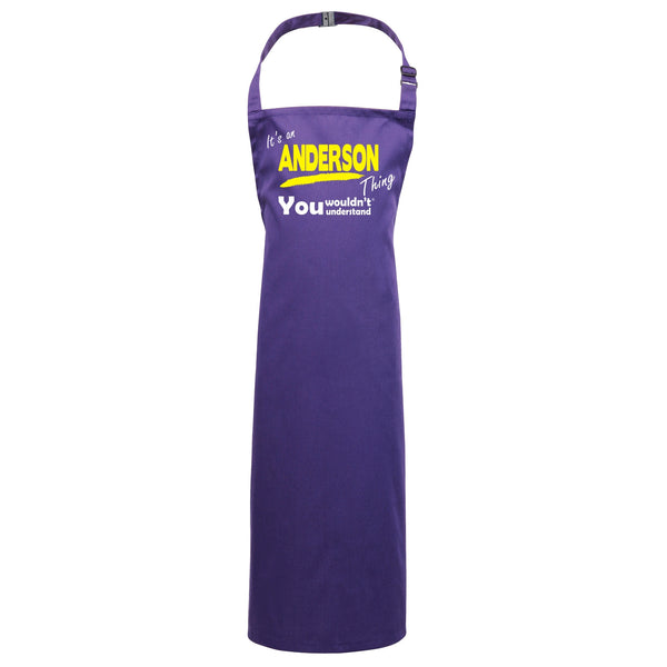 KIDS - It's An Anderson Thing You Wouldn't Understand - Cooking/Playtime Aprons