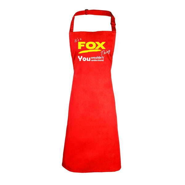 It's A Fox Thing You Wouldn't Understand HEAVYWEIGHT APRON