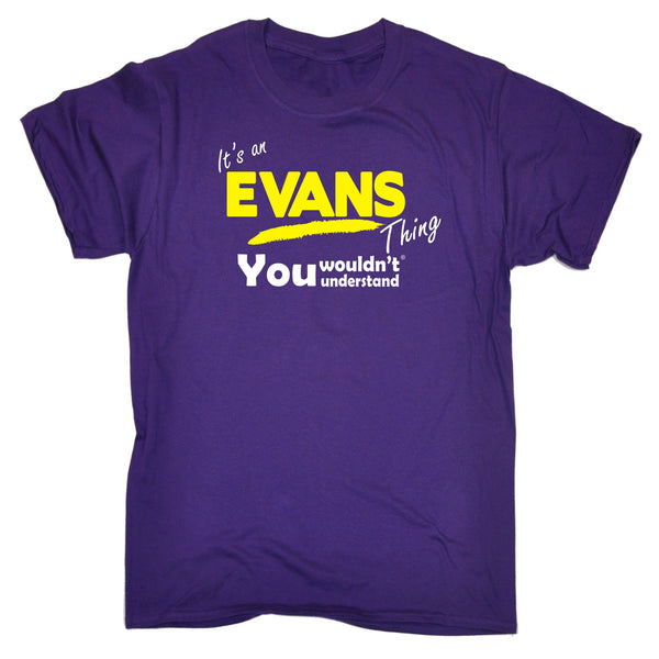 It's An Evans Thing You Wouldn't Understand Premium KIDS T SHIRT Ages 3-13