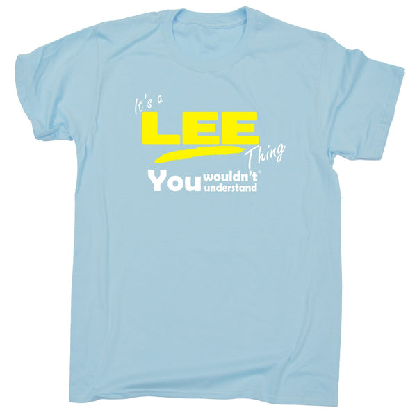 It's A Lee Thing You Wouldn't Understand Premium KIDS T SHIRT Ages 3-13