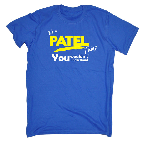 Its A Surname Thing It's A Patel Thing You Wouldn't Understand Premium KIDS T SHIRT Ages 3-13