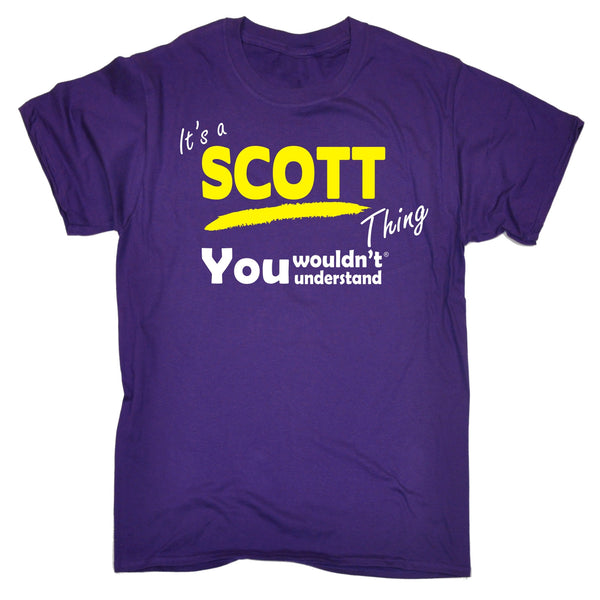 It's A Scott Thing You Wouldn't Understand Premium KIDS T SHIRT Ages 3-13