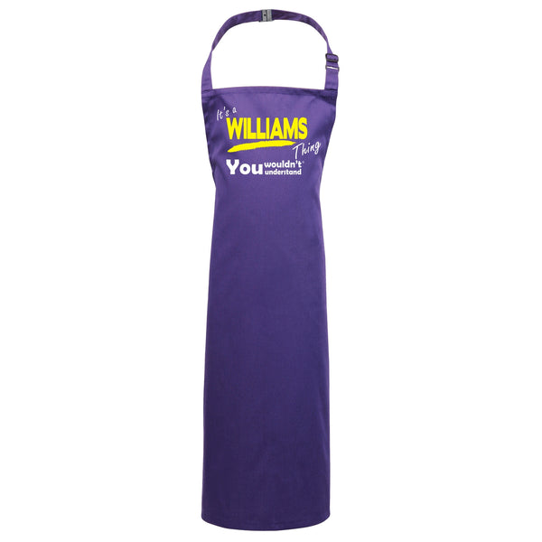 KIDS - It's A Williams Thing You Wouldn't Understand - Cooking/Playtime Aprons