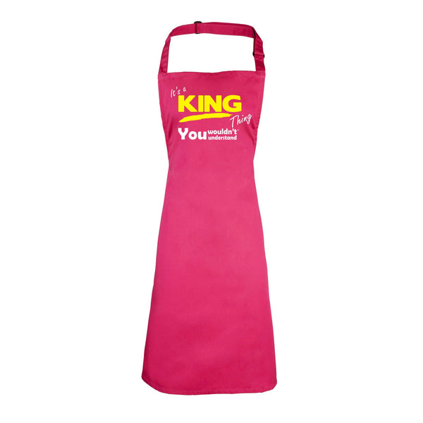 It's A King Thing You Wouldn't Understand HEAVYWEIGHT APRON