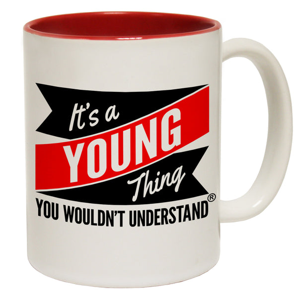 New It's A Young Thing You Wouldn't Understand Ceramic Slogan Cup