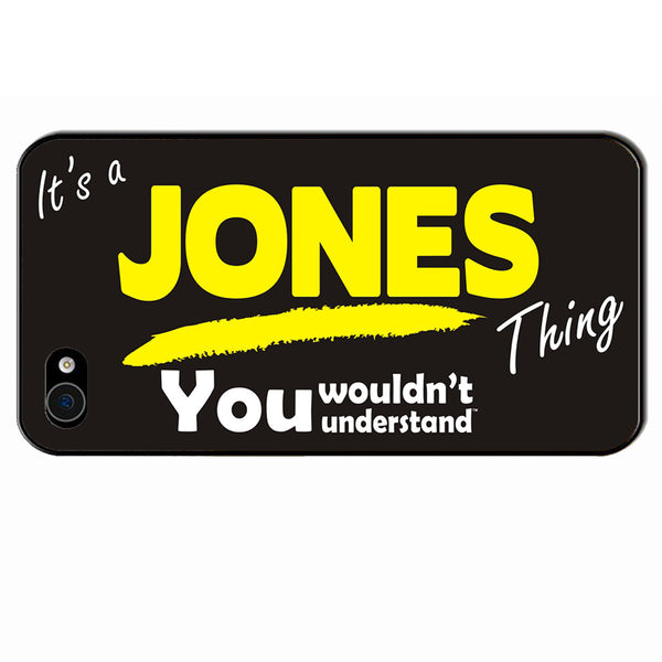 Its A Jones Surname Thing iPhone Cover - All Models